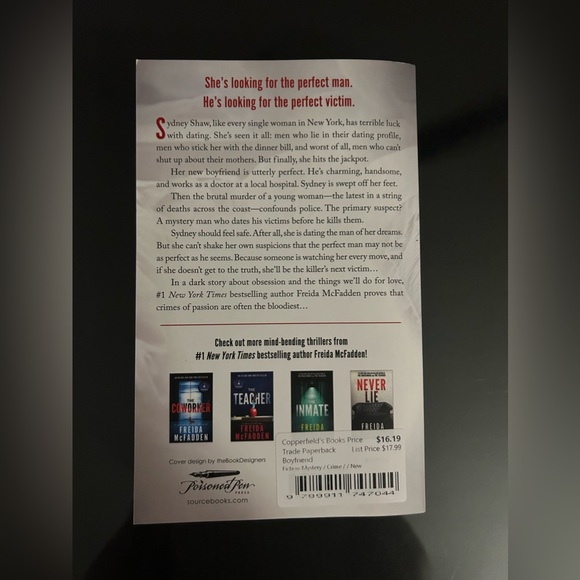 The Boyfriend by Freida McFadden. - Picture 2 of 2